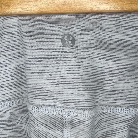 Lululemon Align Pant 25" Mini Heathered Herringbone Heathered Black White - Picture 7 of 7